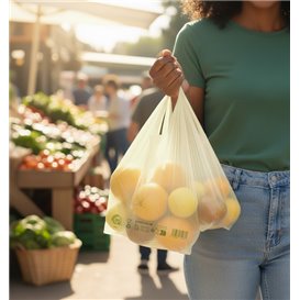 Sacchetto Canottiera Home Compost “Classic” 35x50cm 17,5µm (100 Pezzi)