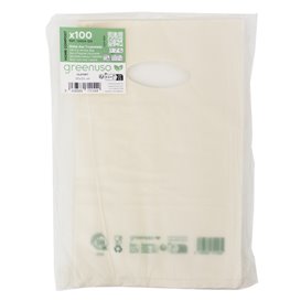 Sacchetti Manico Fustellato Home Compost “Classic” 20x33cm 17µm (100 Pezzi)