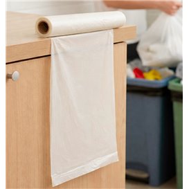 Rotolo di Sacchetti "Classic" 100% Bio-Compostabili 52x28cm 22µ (1200 Pezzi)