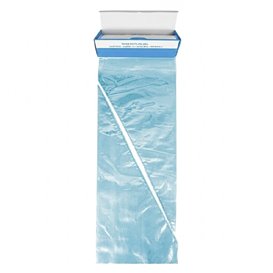 Sac à Poche PE in Rotolo Blu 28x55cm (100 Pezzi)