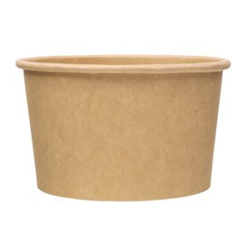 Coppetta di Carta per Gelato Kraft 4Oz/115ml (50 Pezzi)