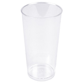 Bicchiere Plastica Tubo Degustazione Trasparente 4,5x8cm 80ml 