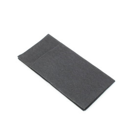 Tovagliolo Kanguro di Airlaid "Basic Grigio" 33x40cm (30 Pezzi)