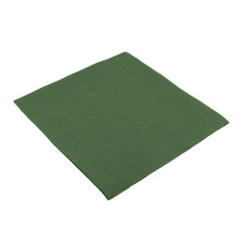 Tovagliolo di Carta 40x40cm Verde Punta-Punta (1.200 Pezzi)