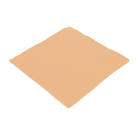 Tovagliolo di Carta 40x40cm Salmone Punta- Punta (1.200 Pezzi)