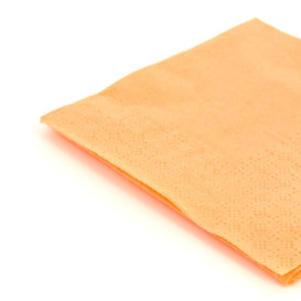 Tovagliolo di Carta Cocktail 20x20cm Salmone (100 Pezzi)