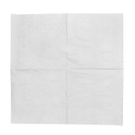 Tovagliolo di Carta Cocktail 20x20cm Bianco (6.000 Pezzi)