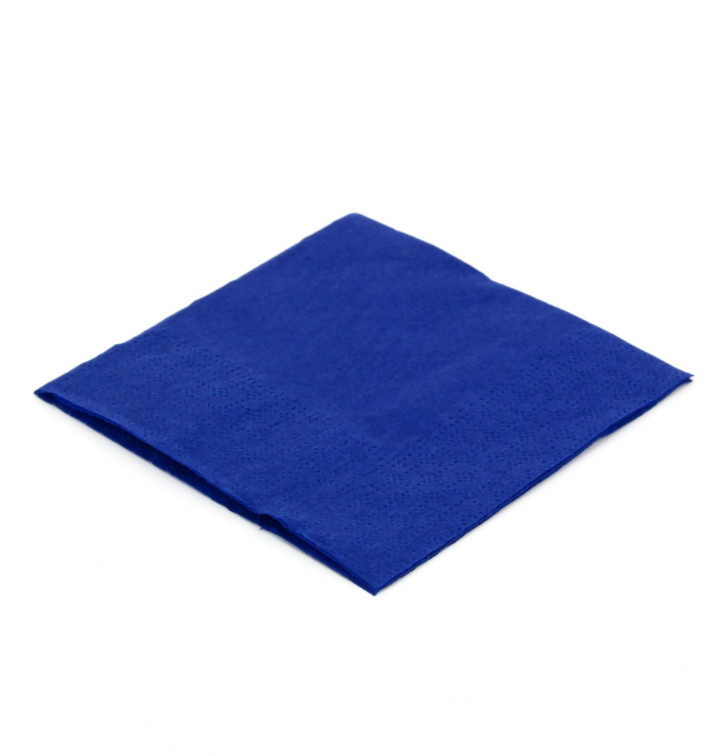 Tovagliolo di Carta Cocktail 20x20cm Blu Tovagliolo di Carta Cocktail 20x20cm Blu