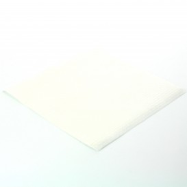 Tovagliolo di Carta Bianco 33x33 1 Veli Bianco (100 Pezzi)