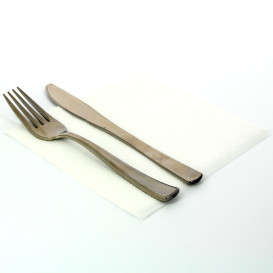 Tovagliolo di Carta 33x33 2 Velis Bianco (3.500 Pezzi)