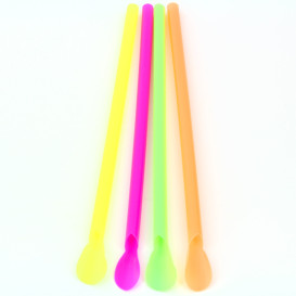 Cannuccia Cucchiaio Dritta 4 colori Ø6mm 20cm (10000 Pezzi)