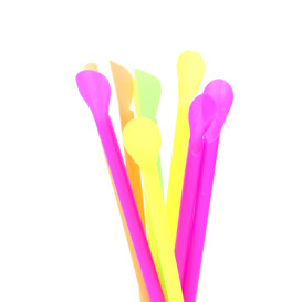 Cannuccia Cucchiaio Dritta 4 colori Ø6mm 20cm (10000 Pezzi)